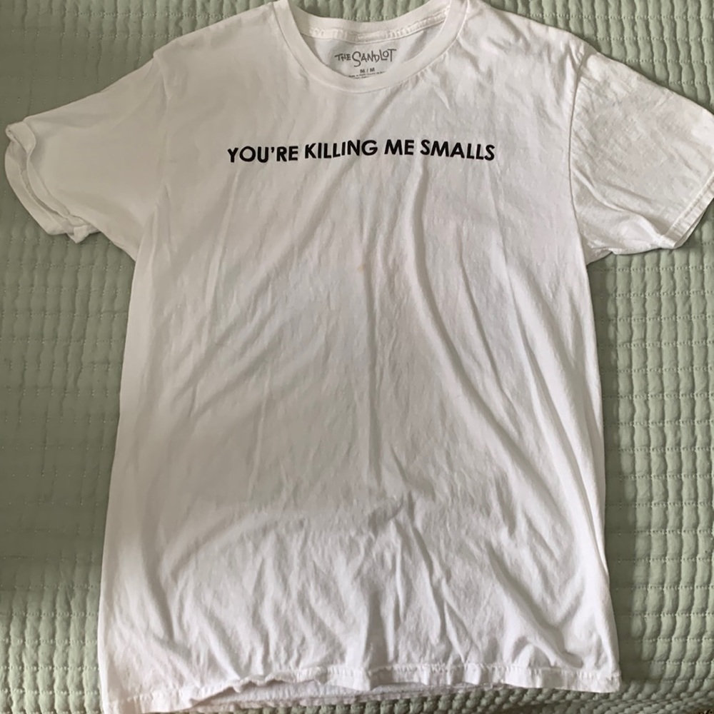 Sandlot white tee